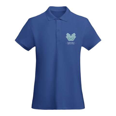 Werbeartikel Prince Poloshirt für Damen – royalblau – XL – mit Logo bedruckt