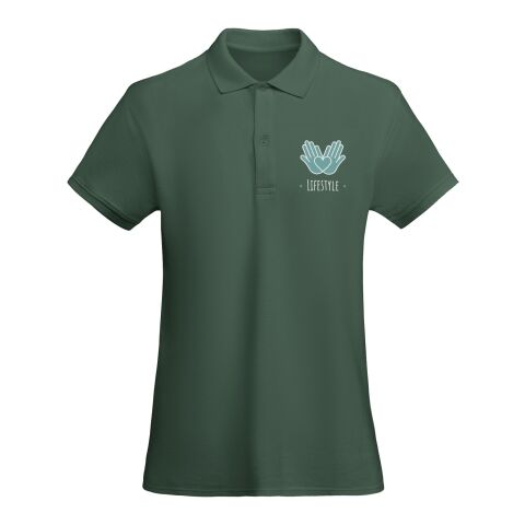 Werbeartikel Prince Poloshirt für Damen – dunkelgrün – 3XL – mit Logo bedruckt