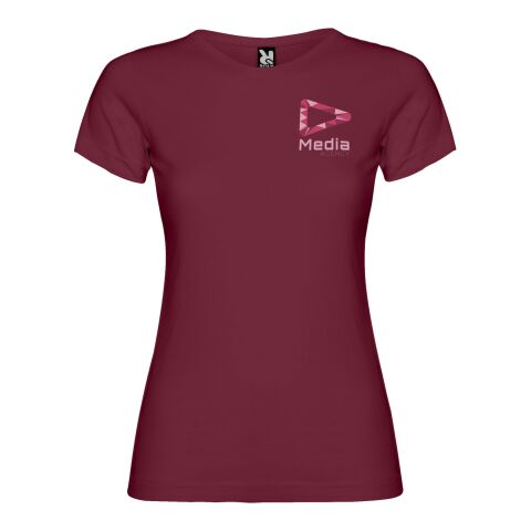 Werbeartikel Jamaika T-Shirt für Damen | Garnet | mit Logo bedrucken