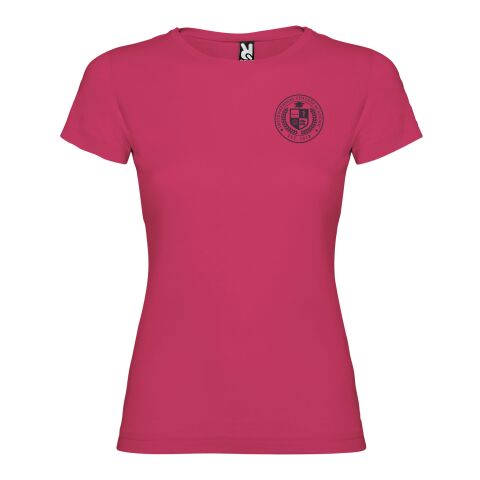 Werbeartikel T-Shirt Jamaika – rossette – mit Logo bedruckt 48h Express-Druck Gr. XL