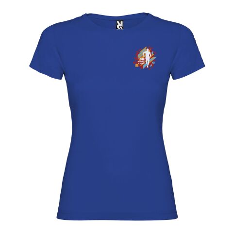Werbeartikel Jamaika T-Shirt für Damen | royalblau | mit Logo bedrucken