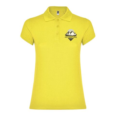 Star Poloshirt für Damen Standard | gelb | M | ohne Werbeanbringung | Nicht verfügbar | Nicht verfügbar | Nicht verfügbar
