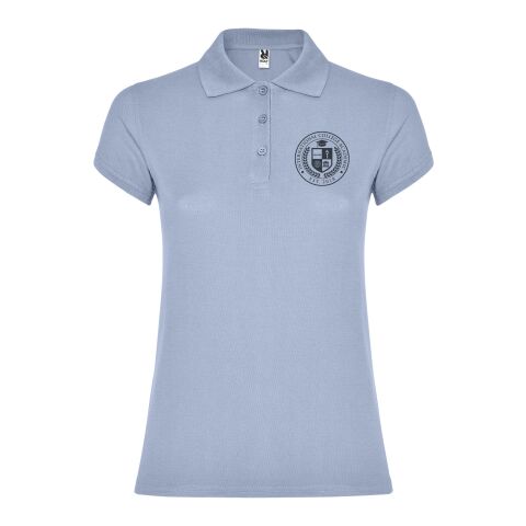 Werbeartikel Star Poloshirt für Damen – zen blue – 2XL – mit Logo bedruckt