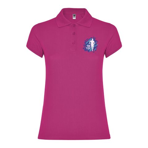 Werbeartikel Star Poloshirt für Damen – Rossette – XL – mit Logo bedruckt