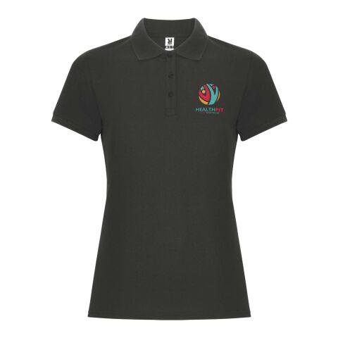 48h Express-Druck Werbeartikel Pegaso Premium Poloshirt für Damen – dark lead – XL – mit Logo bedruckt