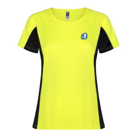 Shanghai Sport T-Shirt für Damen Standard | Fluor Yellow-schwarz | M | ohne Werbeanbringung | Nicht verfügbar | Nicht verfügbar | Nicht verfügbar
