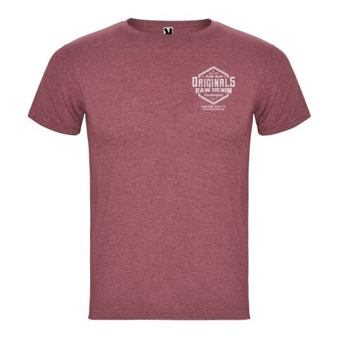 Werbeartikel Fox T-Shirt für Herren | Heather Garnet | mit Logo bedrucken