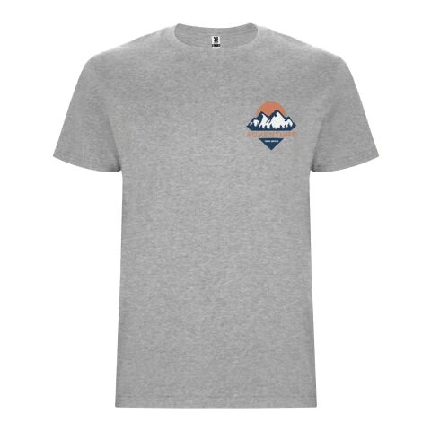 Werbeartikel Stafford T-Shirt für Herren – marl grey – M – mit Logo bedruckt