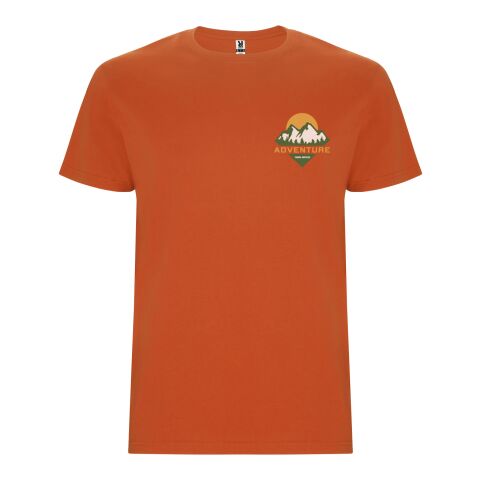 Werbeartikel Stafford T-Shirt für Herren – orange – M – mit Logo bedruckt