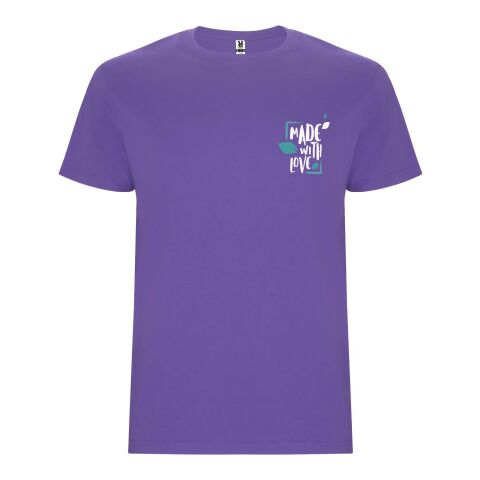 Werbeartikel Stafford T-Shirt für Herren – Irisches Violett – S – mit Logo bedruckt