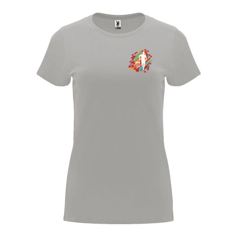 Werbeartikel Capri T-Shirt für Damen | Opal | mit Logo bedrucken