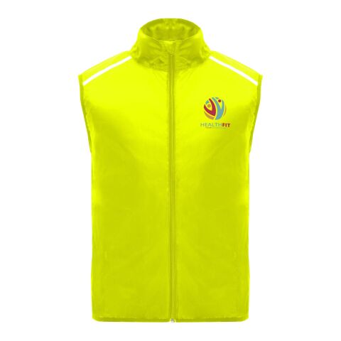 Jannu leichte Laufweste Unisex Standard | Fluor Yellow | 2XL | ohne Werbeanbringung | Nicht verfügbar | Nicht verfügbar
