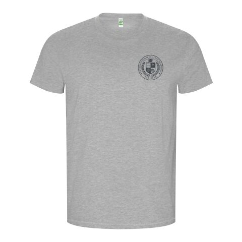 Werbeartikel Golden T-Shirt für Herren – Marl Grey – 2XL – mit Logo bedruckt