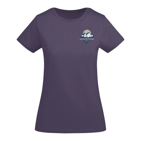 Werbeartikel Breda T-Shirt für Damen – fliederfarben – M – mit Logo bedruckt