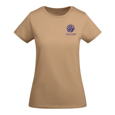 Werbeartikel Breda T-Shirt für Damen – greek orange – M – mit Logo bedruckt