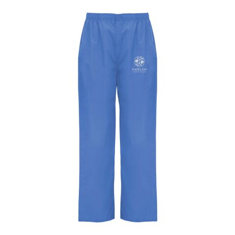 Arbeitskleidung Arbeitshose Vademecum – lab blau – mit Logo bedruckt 48h Express-Druck Gr. XS