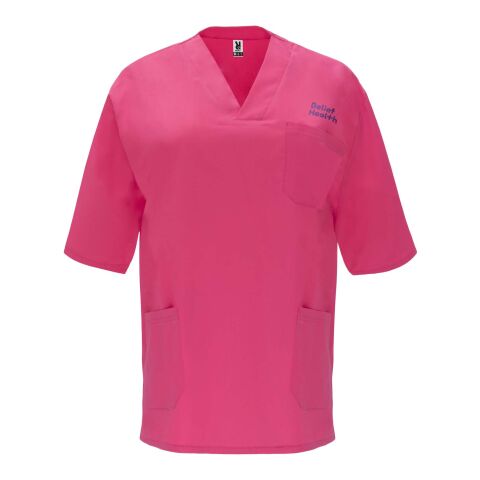 Arbeitskleidung Kurzarm-Arbeitshemd Panacea – rossette – mit Logo bedruckt 48h Express-Druck Gr. XS