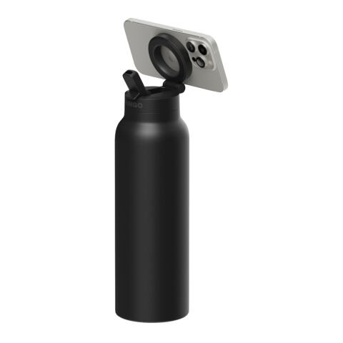 RINGO Pro MagSafe®-Trinkflasche mit magnetischem Ring schwarz | ohne Werbeanbringung | Nicht verfügbar | Nicht verfügbar