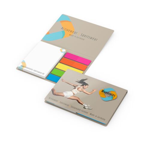 Haftnotiz-Set Lissabon Zettel klein Karton-Umschlag mit Kopföffnung