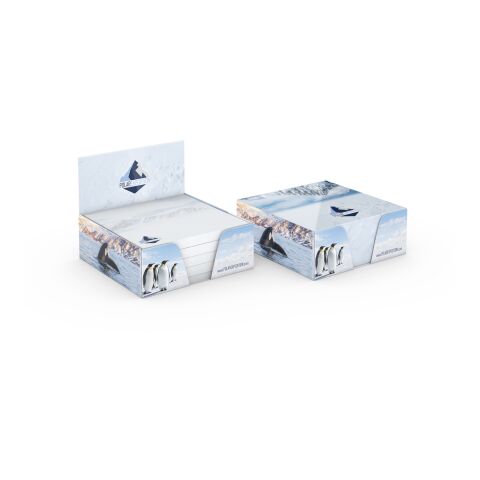 Haftnotiz-Box Pop-Up-Box Haftnotizblöcke weiß Karton-Box individuell bedruckt 4C-Quality | 4C-Quality | 250.0 | individuell