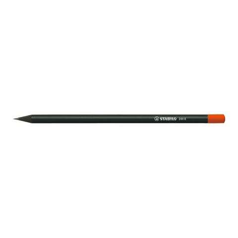 STABILO Grafitstift schwarz mit Tauchkappe schwarz | 1-farbiger Siebdruck | Nicht verfügbar | Nicht verfügbar
