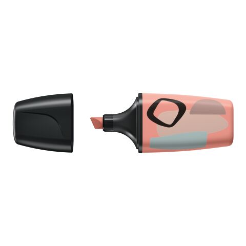 Werbeartikel STABILO BOSS MINI Naturevibes Leuchtmarkierer – hellbraun – mit Logo bedruckt