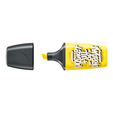 STABILO BOSS MINI by Snooze One Leuchtmarkierer/Marker gelb | Ohne Werbeanbringung