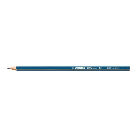 Werbeartikel STABILO GREENcolors Farbstift – marineblau – mit Logo bedruckt
