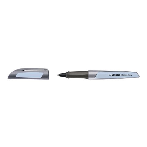 STABILO Modern Flow Gelroller silber/hellblau | ohne Werbeanbringung