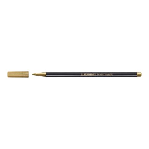 STABILO Pen 68 metallic Fasermaler gold | ohne Werbeanbringung