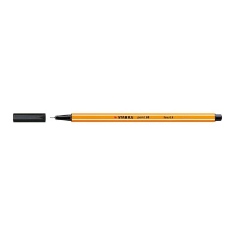 STABILO point 88 Fineliner schwarz | ohne Werbeanbringung