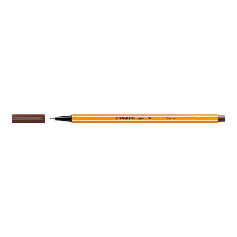 STABILO point 88 Fineliner braun | ohne Werbeanbringung