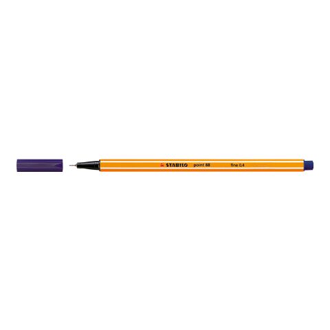 STABILO point 88 Fineliner marineblau | ohne Werbeanbringung