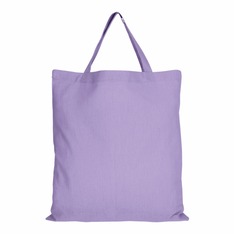 Giveaway Baumwolltasche TEXXILLA CLASSIC – violett – mit Logo bedruckt 140g als praktischer Sportbeutel für Messe-Events