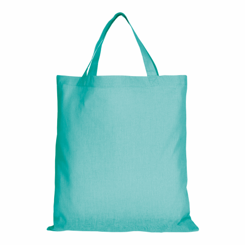 Werbeartikel TEXXILLA Baumwolltasche CLASSIC mit zwei kurzen Henkeln, ca. 140 g/m² – limone