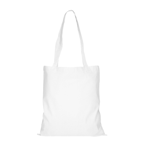 TEXXILLA Baumwolltasche CLASSIC mit zwei langen Henkeln, 140 g/m² weiß | ohne Werbeanbringung | ohne Werbeanbringung