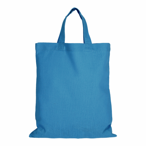 Werbeartikel TEXXILLA Apothekertasche, ca. 140 g/m² – hellblau – mit Logo bedruckt
