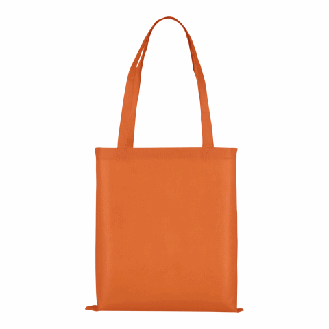 Werbeartikel TEXXILLA PP-Tasche Classic mit zwei langen Henkeln – orange – mit Logo bedruckt