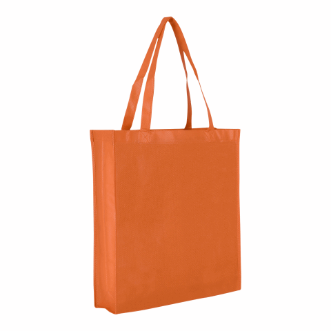 Werbeartikel Einkaufstasche TEXXILLA City-Bag 2 – orange – mit individuellem Logodruck 60 cm Henkel robuste leichte Stofftasche für Events