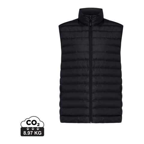 IQONIQ Meru Herren Bodywarmer aus recyceltem Polyester schwarz | S | ohne Werbeanbringung | Nicht verfügbar | Nicht verfügbar | Nicht verfügbar