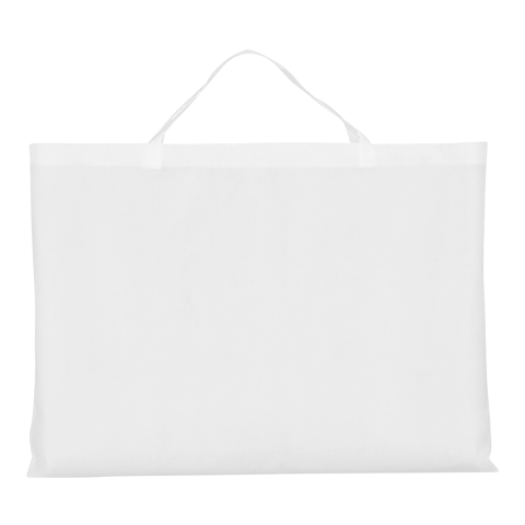 Werbeartikel Non-Woven Tasche TEXXILLA BIG BAG – weiß – mit individuellem Logodruck 70x50 cm kurze Tragegriffe leichte Stofftasche für Events
