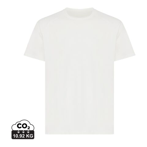 Teamkleidung IQONIQ Tikal Sport T-Shirt – weiß – mit Logo bedruckt nachhaltiges Active-Wear aus recyceltem Polyester Gr. XXS