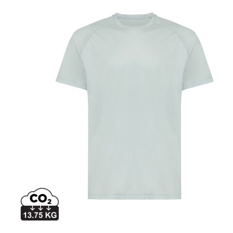 Werbeartikel IQONIQ Tikal Sport Quick-Dry T-Shirt aus rec. Polyester – iceberg green – 4XL – mit Logo bedruckt