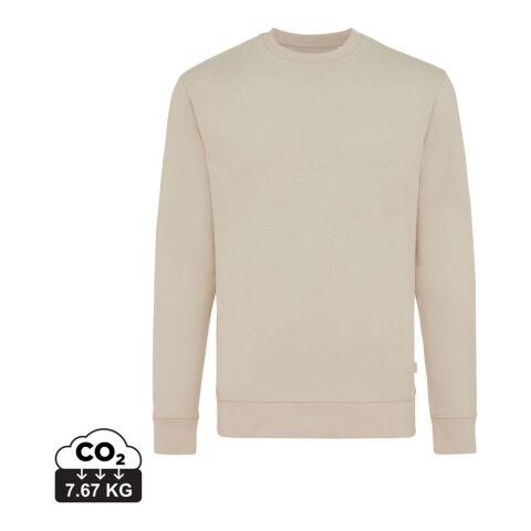 Iqoniq Zion Rundhals-Sweater aus recycelter Baumwolle Wüste | XXXL | ohne Werbeanbringung | Nicht verfügbar | Nicht verfügbar | Nicht verfügbar