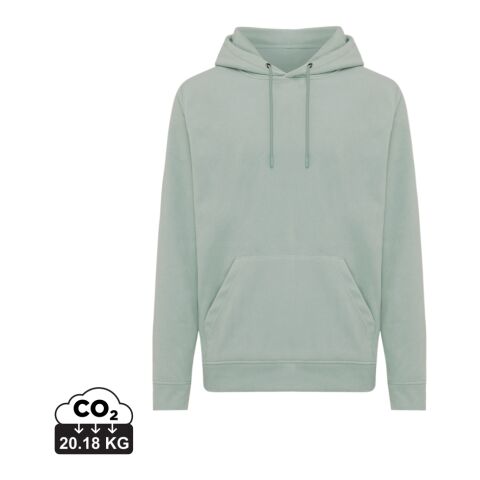 Iqoniq Trivor Mikrofleece-Kapuzen-Pulli aus recyc. Polyester Iceberg green | XL | ohne Werbeanbringung | Nicht verfügbar | Nicht verfügbar | Nicht verfügbar