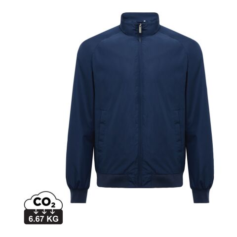 Werbeartikel IQONIQ Odin Urban Jacke aus recyceltem Polyester – navy blau