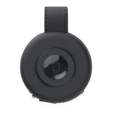 VINGA Baltimore 2-in-1 kabelloser 15W RCS Travel Charger schwarz | ohne Werbeanbringung | Nicht verfügbar | Nicht verfügbar