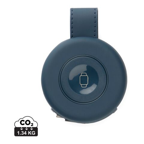 VINGA Baltimore 2-in-1 kabelloser 15W RCS Travel Charger navy blau | ohne Werbeanbringung | Nicht verfügbar | Nicht verfügbar