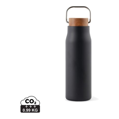 VINGA Ciro RCS recycelte Vakuumflasche 300ml schwarz | ohne Werbeanbringung | Nicht verfügbar | Nicht verfügbar
