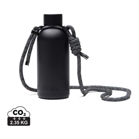 Kundengeschenk Isolierflasche VINGA Parks – schwarz – mit Gravur 400ml nachhaltig vakuumisoliert für das Mitarbeiter-Onboarding
